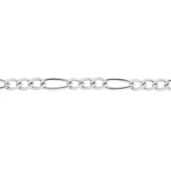 Chaîne Cameo Maille Alternee 1/3 Or Blanc