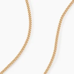 Chaîne Clement Maille Gourmette Plaqué Or Jaune
