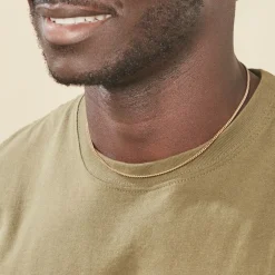 Chaîne Clement Maille Gourmette Plaqué Or Jaune