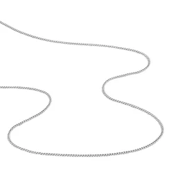 Chaîne Clementine Argent Blanc