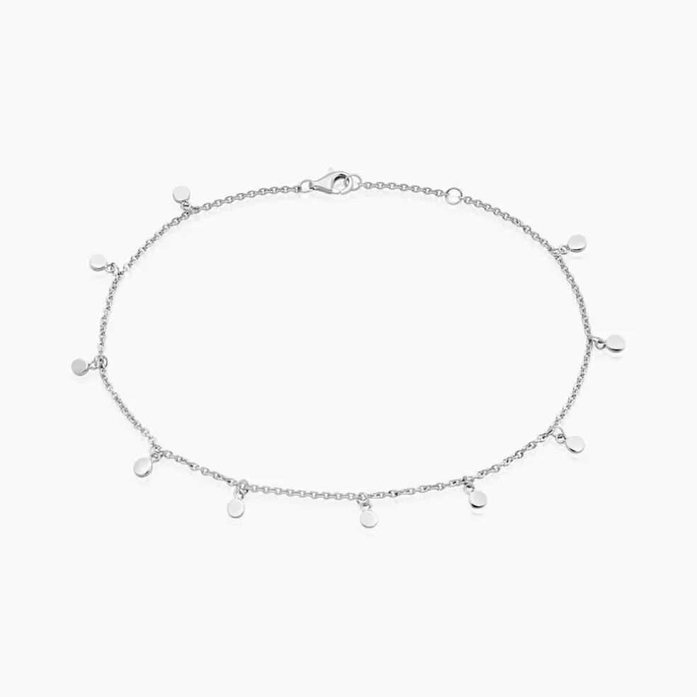 Chaîne De Cheville Fillira Argent Blanc