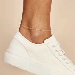 Chaîne De Cheville Maille Solon Or Jaune