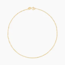 Chaîne De Cheville Sylwia Or Jaune