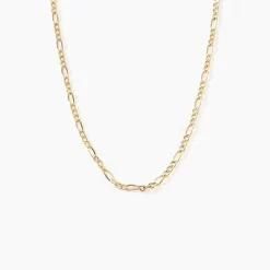 Chaîne Esma Maille Alternee 1/3 Or Jaune