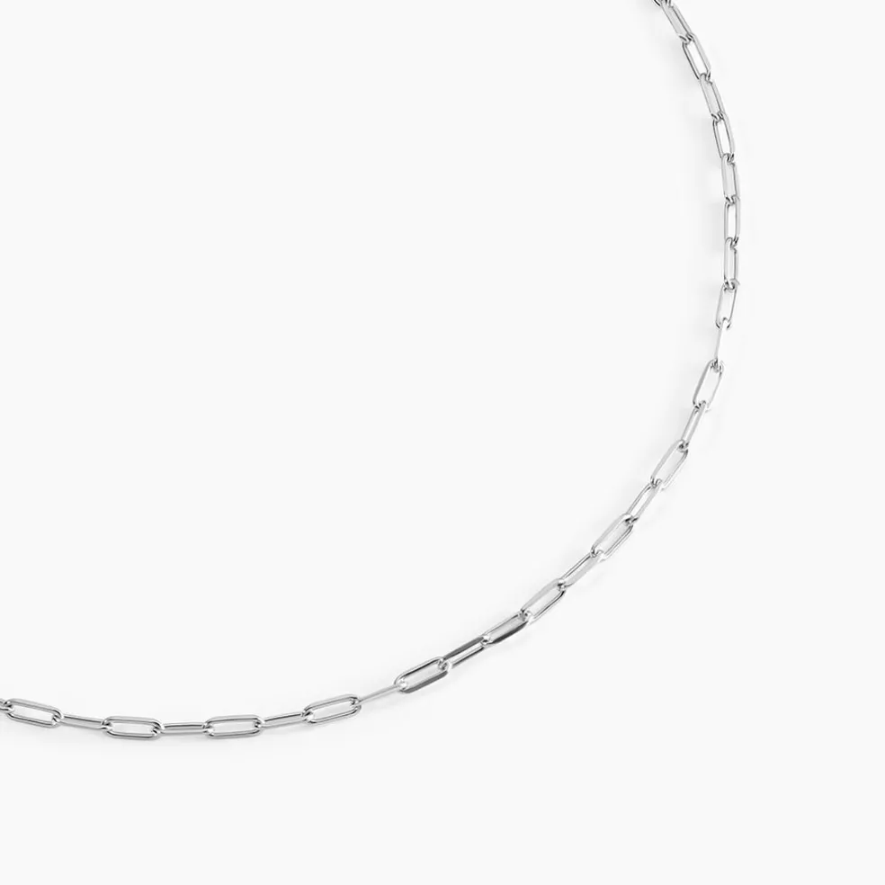 Chaîne Havana Argent Blanc