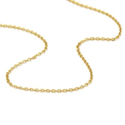 Chaîne Igoa Maille Forçat Diamantee Or Jaune