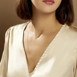 Chaîne Igoa Maille Forçat Diamantee Or Jaune