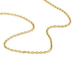 Chaîne Igoa Maille Forçat Diamantee Or Jaune