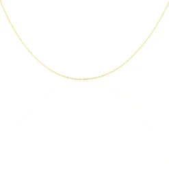 Chaîne Igoa Maille Forçat Diamantee Or Jaune