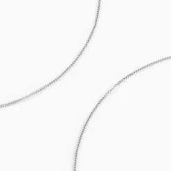 Chaîne Imad Maille Gourmette Or Blanc