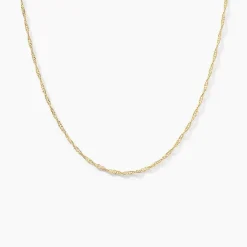 Chaîne Imanie Maille Singapour Or Jaune