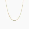 Chaîne Iris Maille Gourmette Or Jaune