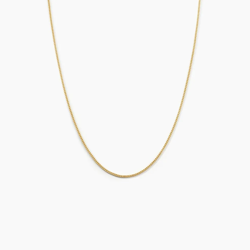 Chaîne Iris Maille Gourmette Or Jaune