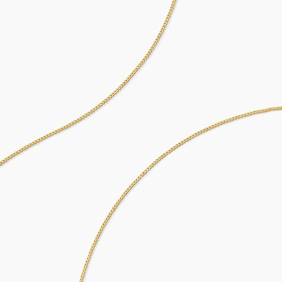 Chaîne Iris Maille Gourmette Or Jaune