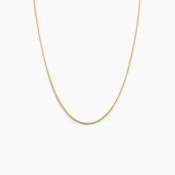 Chaîne Iris Maille Gourmette Or Jaune