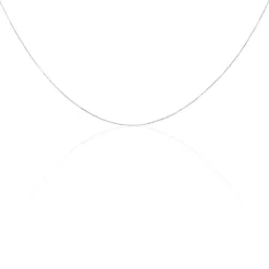 Chaîne Nirina Maille Vénitienne Or Blanc