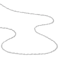 Chaîne Shanone Argent Blanc