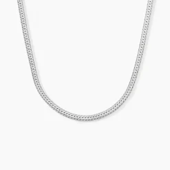 Chaîne Thiane Argent Blanc