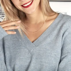 Chaîne Vince Plaqué Or Jaune