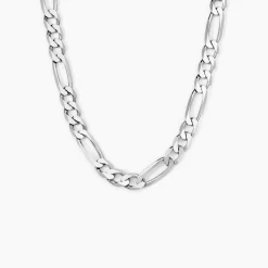 Chaîne Vivian Maille Alternee 1/3 Argent Blanc