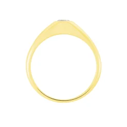 Chevaliere Maxime Or Jaune Oxyde