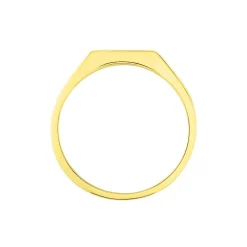 Chevaliere Or Jaune Diomedes Diamant