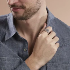 Chevalière Argent Argent Terrence