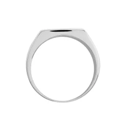 Chevalière Argent Otylia Oxydes De Zirconium