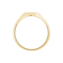 Chevalière Gregoire Plaqué Or Jaune