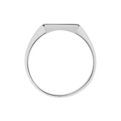 Chevalière Henry Argent Blanc