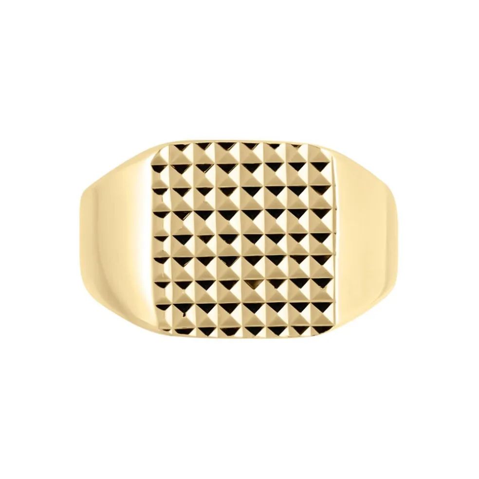 Chevalière Plaqué Or Corentin