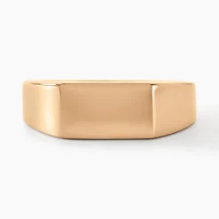 Chevalière Plaqué Or Jaune Alfonso