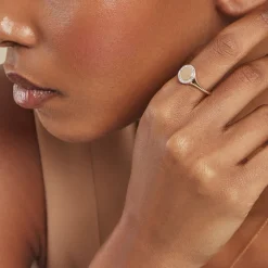 Chevalière Promesse Pour L'eternite Or Jaune Diamant