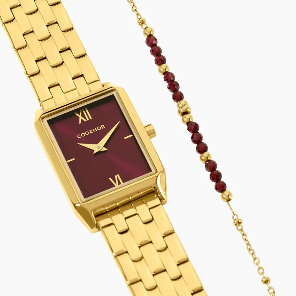 Coffret De Montre Codhor Arianne Bordeaux