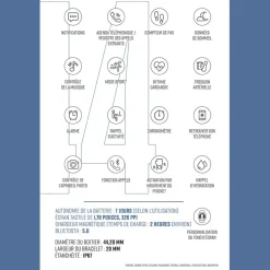 Coffret De Montre Lotus Connectée Smartwach