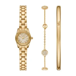 Coffret De Montre Michael Kors Micro Lexington Doré