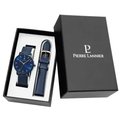 Coffret De Montre Pierre Lannier Essential Bleu