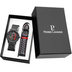 Coffret De Montre Pierre Lannier Paddock Noir