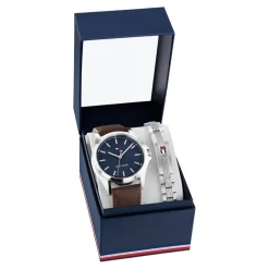 Coffret De Montre Tommy Hilfiger Bruce Bleu