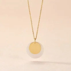 Collier Abani Or Jaune Nacre