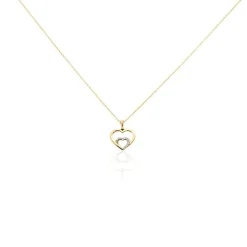 Collier Abeni Or Jaune Diamant