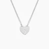 Collier Abrar Argent Blanc