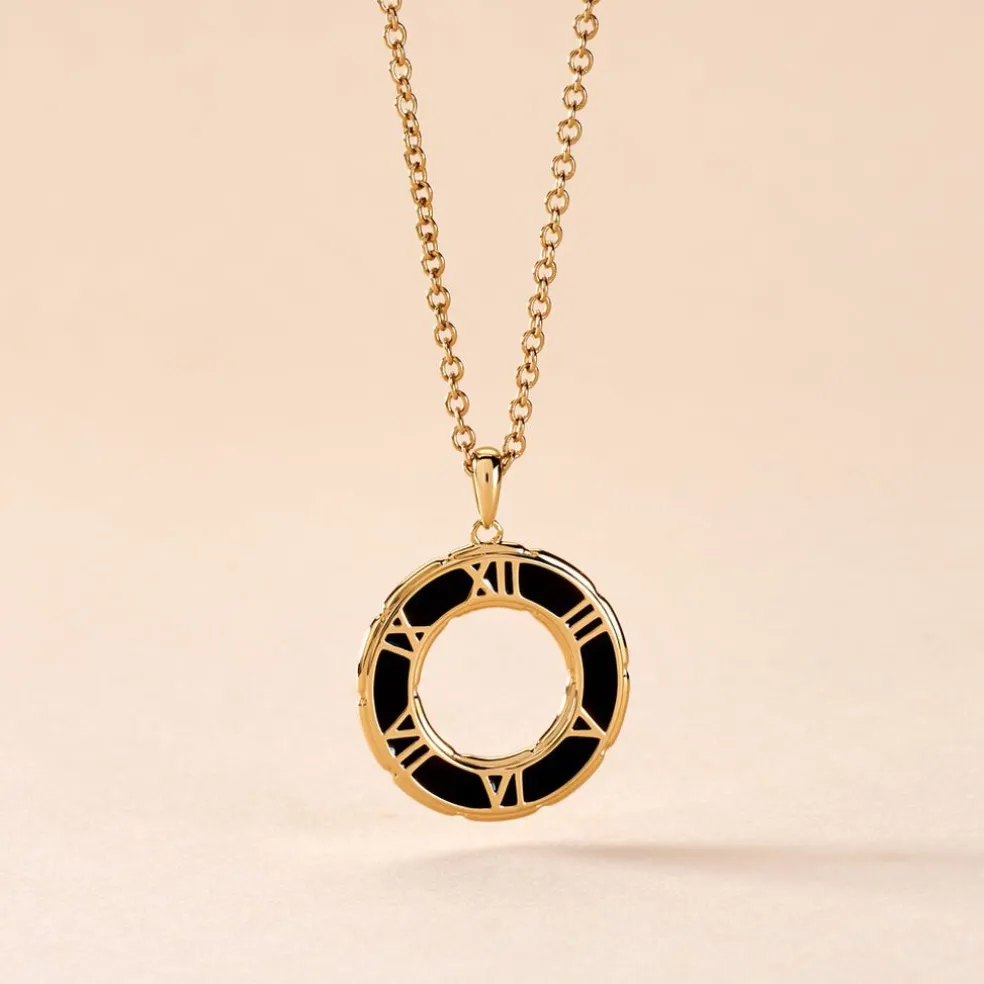 Collier Achille Plaqué Or Jaune