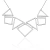 Collier Acier Blanc