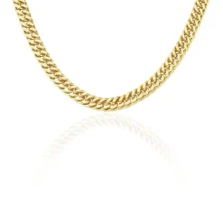 Collier Acier Doré Jonie