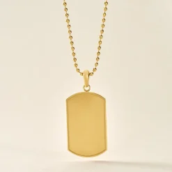 Collier Acier Doré Lorant