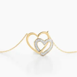 Collier Acke Or Jaune Diamant