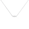 Collier Adriaan Argent Blanc Oxyde De Zirconium