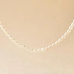 Collier Alceste Or Jaune Perle De Culture