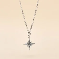 Collier Alcyone Argent Blanc